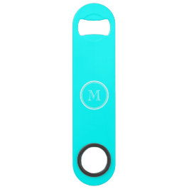 Aqua-Spitzen personalisiert gefärbt Speedflaschenöffner