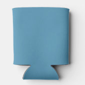 Aqua Splash Uni-Farbe Dosenkühler (Rückseite)