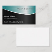 Aqua Stainless Steel, Berufliche Visitenkarte (Vorne/Hinten)