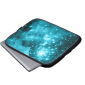 Aqua Stars Laptopschutzhülle (Vorne Knopf)