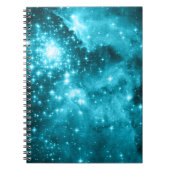 Aqua Stars Notizblock (Vorderseite)
