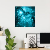 Aqua Stars Poster (Heimbüro)
