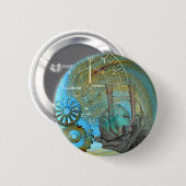 Aqua Steam Snail Traveller Button (Vorne & Hinten)