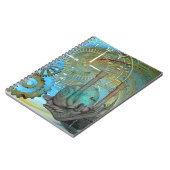 Aqua Steam Snail Traveller Notizblock (Linke Seite)