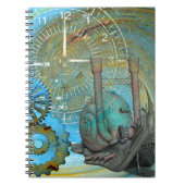 Aqua Steam Snail Traveller Notizblock (Vorderseite)