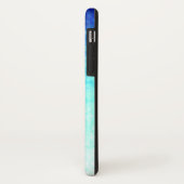 Aqua-Stellen - Apple iPhone/iPad Fall Case-Mate iPhone Hülle (Hinten/Links)