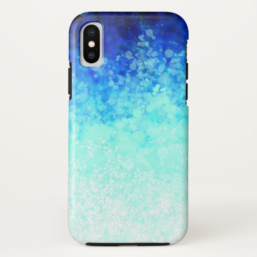 Aqua-Stellen - Apple iPhone/iPad Fall Case-Mate iPhone Hülle (Rückseite)