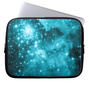 Aqua Sterne Laptopschutzhülle