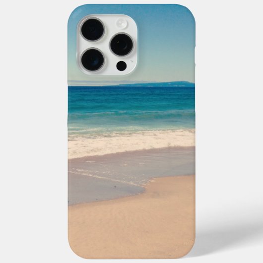 Aqua-Strandszene-Foto Case-Mate iPhone Hülle (Rückseite)