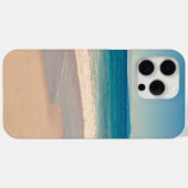Aqua-Strandszene-Foto Case-Mate iPhone Hülle (Rückseite (Horizontal))