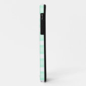 Aqua Stripe oval Stern "Name" iPhone Gehäuse Case-Mate iPhone Hülle (Hinten/Links)