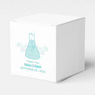 Aqua Sweet Chemistry Gastgeschenk Hochzeit Boxes Geschenkschachtel