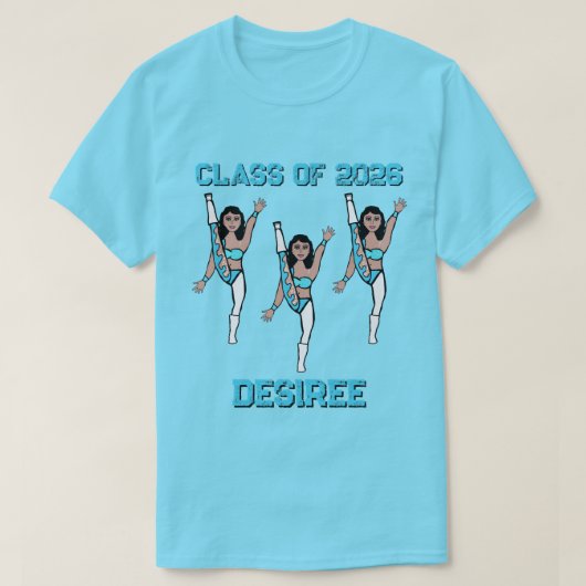 Aqua Swirl #2 T-Shirt (Design vorne)