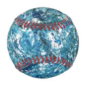 Aqua Swirl Baseball (Rückseite)