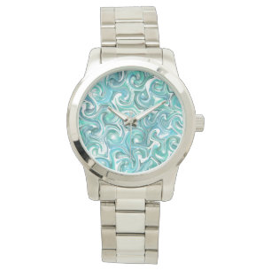 Aqua Swirl Women's Watch eWatch Armbanduhr