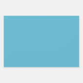 Aqua, Teals, Blues & White Art Deco Coastal  Geschenkpapier Set (Vorderseite 2)