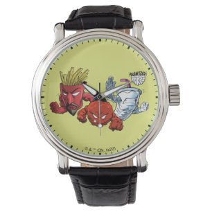 Aqua Teen Hunger Force Anime Graphic Armbanduhr