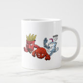 Aqua Teen Hunger Force Anime Graphic Jumbo-Tasse (Rechts)