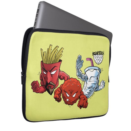 Aqua Teen Hunger Force Anime Graphic Laptopschutzhülle (Vorne Rechts)