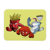 Aqua Teen Hunger Force Anime Graphic Magnet (Horizontal)