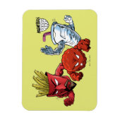 Aqua Teen Hunger Force Anime Graphic Magnet (Vertikal)