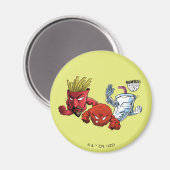 Aqua Teen Hunger Force Anime Graphic Magnet (Vorderseite/Rückseite)