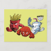 Aqua Teen Hunger Force Anime Graphic Postkarte (Vorderseite)