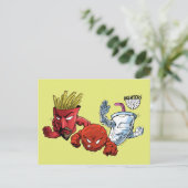 Aqua Teen Hunger Force Anime Graphic Postkarte (Stehend Vorderseite)