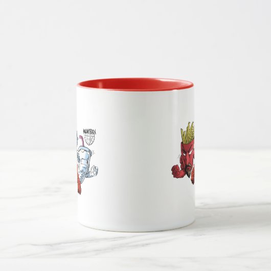 Aqua Teen Hunger Force Anime Graphic Tasse (Zentrum)