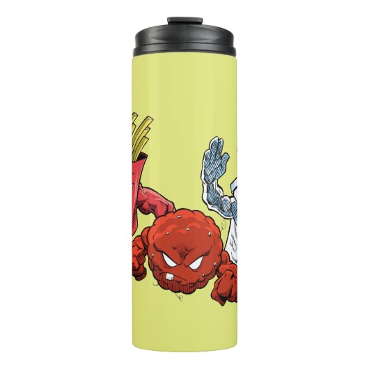 Aqua Teen Hunger Force Anime Graphic Thermosbecher (Vorderseite)