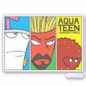 Aqua Teen Hunger Force Character Panel Graphic Aufkleber (Vorderseite)