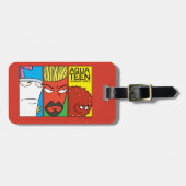 Aqua Teen Hunger Force Character Panel Graphic Gepäckanhänger (Vorderseite horizontal)