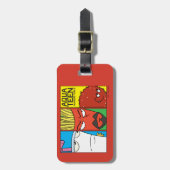 Aqua Teen Hunger Force Character Panel Graphic Gepäckanhänger (Vorderseite vertikal)