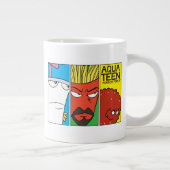 Aqua Teen Hunger Force Character Panel Graphic Jumbo-Tasse (Rechts)