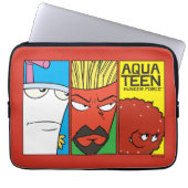 Aqua Teen Hunger Force Character Panel Graphic Laptopschutzhülle (Vorderseite)