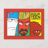 Aqua Teen Hunger Force Character Panel Graphic Postkarte (Vorderseite)