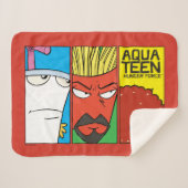 Aqua Teen Hunger Force Character Panel Graphic Sherpadecke (Vorderseite (Horizontal))