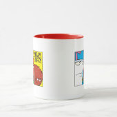 Aqua Teen Hunger Force Character Panel Graphic Tasse (Zentrum)
