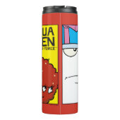 Aqua Teen Hunger Force Character Panel Graphic Thermosbecher (Rückseite)