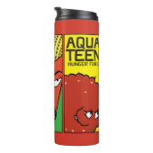Aqua Teen Hunger Force Character Panel Graphic Thermosbecher (Nach rechts gedreht)
