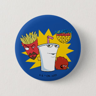 Aqua Teen Hunger Force Explosive Grafik Button