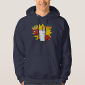 Aqua Teen Hunger Force Explosive Grafik Hoodie (Vorderseite)