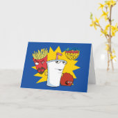 Aqua Teen Hunger Force Explosive Grafik Karte (Gelbe Blume)