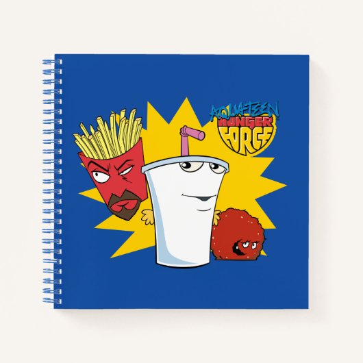 Aqua Teen Hunger Force Explosive Graphic Notizblock (Vorderseite)