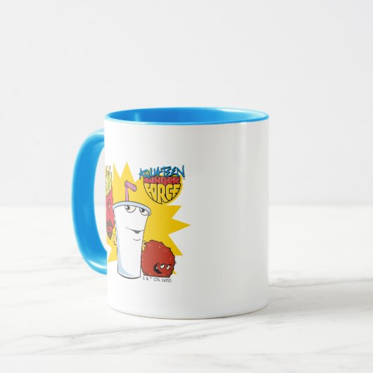 Aqua Teen Hunger Force Explosive Graphic Tasse (Vorderseite Links)