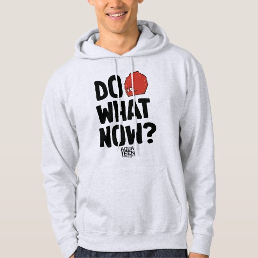 Aqua Teen Hunger Force Meatwad "Do What Now?" Hoodie (Vorderseite)