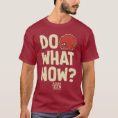 Aqua Teen Hunger Force Meatwad "Was jetzt tun?" T-Shirt (Vorderseite)