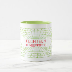 Aqua Teen Hunger Force Mooninites Game-Logo Tasse