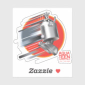 Aqua Teen Hunger Force Rabbot Aufkleber (Blatt)