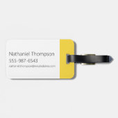 Aqua Teen Hunger Force Rabbot Gepäckanhänger (Rückseite horizontal)